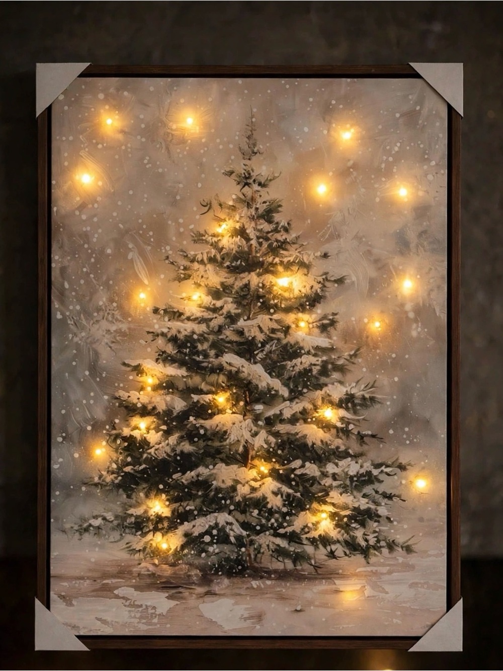 Christmas Tree LED Framed Wall Art Decor Hobby Lobby Viral Item